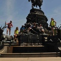 Novice on the Statue